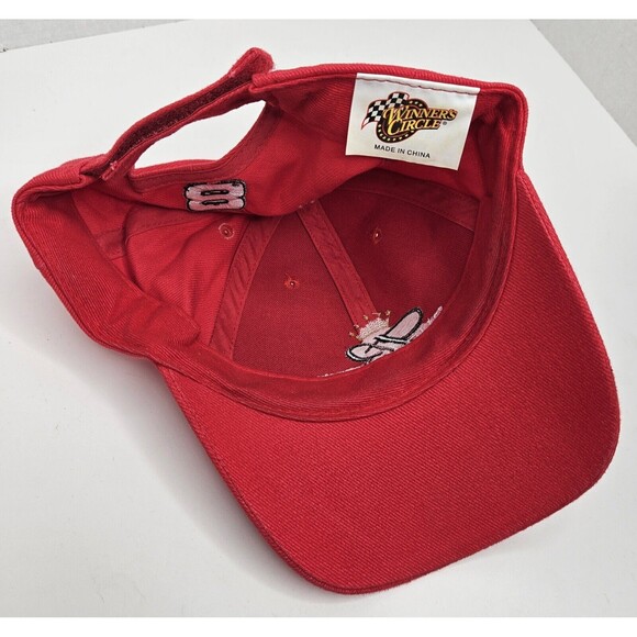 Dale Earnhardt Jr #8 Winners Circle Vintage Nascar Hat Cap Red Budweiser - Picture 6 of 6